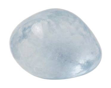 Polierter Naturstein Aquamarin