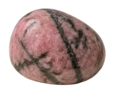 Polierter Naturstein Rhodonit