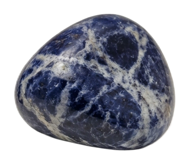 Polierter Naturstein Sodalith